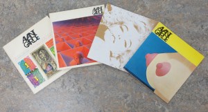 Four editions of Avant Garde, 1968. These magazines are located in MSS 048, Wallace Wardner collection.