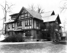 Booth Tarkington lived at 4270 North Meridian Street from 1923 until 1945. Image: Bass Photo Co. Collection, Indiana Historical Society. Source: http://historicindianapolis.com/in-the-park-tarkington-park/