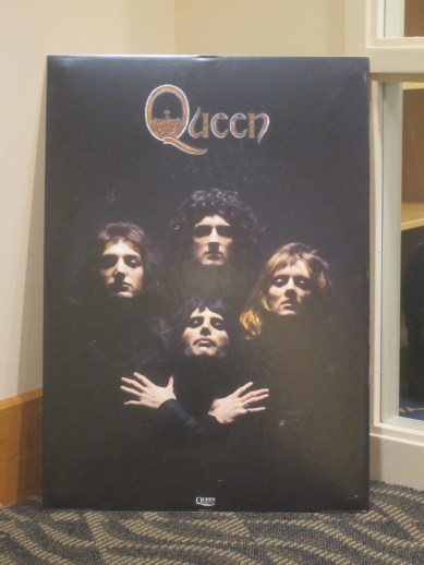 Queen poster, n.d. Source: University Archives and Special Collections, Larry Aiken Collection (MSS 217).