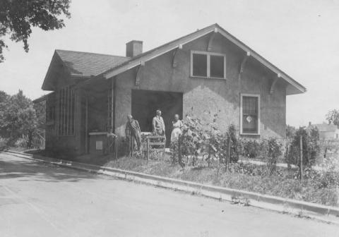 James Bethel Gresham memorial home, n.d. Source: Willard Library.