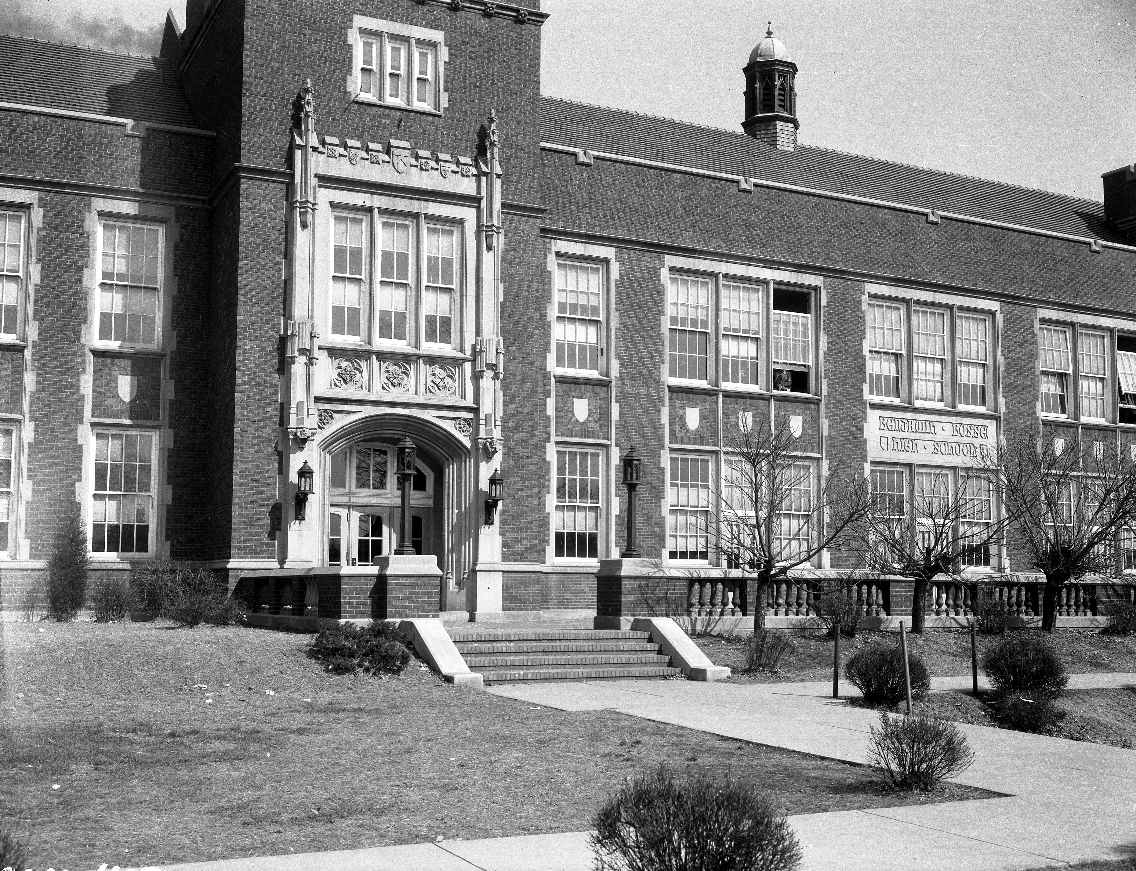 Benjamin Bosse High School in Evansville, Indiana, 1940. Source: Thomas Mueller collection, MSS 264-0483.