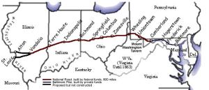 Map of the National Road, n.d. Source: https://bit.ly/2NUNUdR