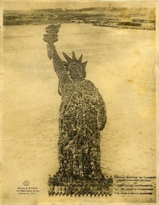 Human Statue of Liberty, n.d.