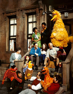 Original cast and set, n.d. Source: https://muppet.fandom.com/wiki/Sesame_Street