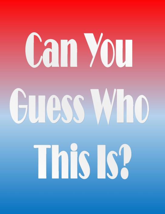 Can you guess who the musician is?