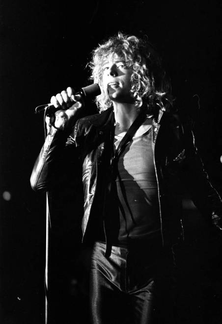 Leif Garrett performing at Roberts Stadium on August 1, 1979. Source: Greg Smith Collection at University of Southern Indiana (MSS 034-3216).