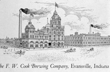 This advertising sketch provides some idea of the size of the complex. Source: Brad Awe Collection MSS 184-1025