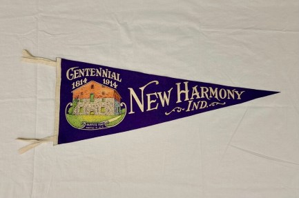 New Harmony Centennial Pennant.