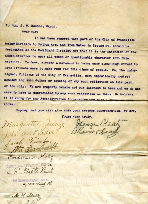 Red Light District Letter.