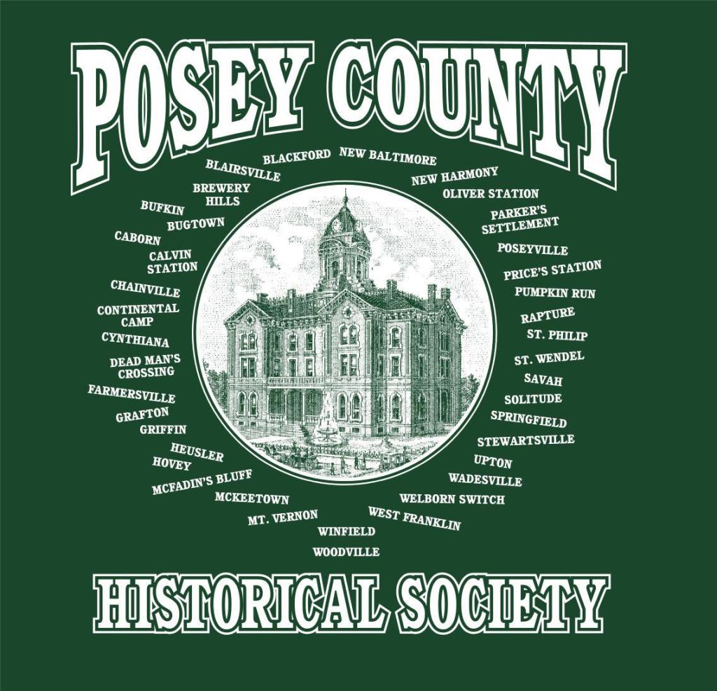 Posey County Historical Society logo.
