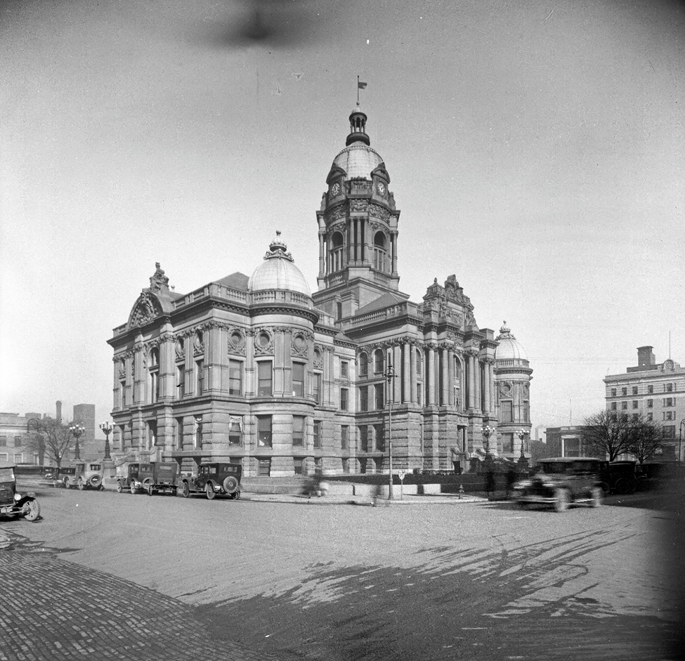 Old Vanderburgh County Courthouse in Evansville, IN